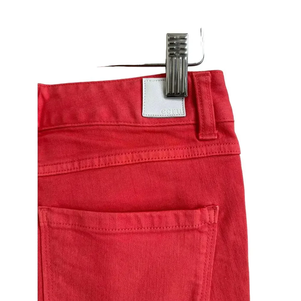 Ecru Women's orange Denim Skinny Jeans #1234DD Size‎ 2